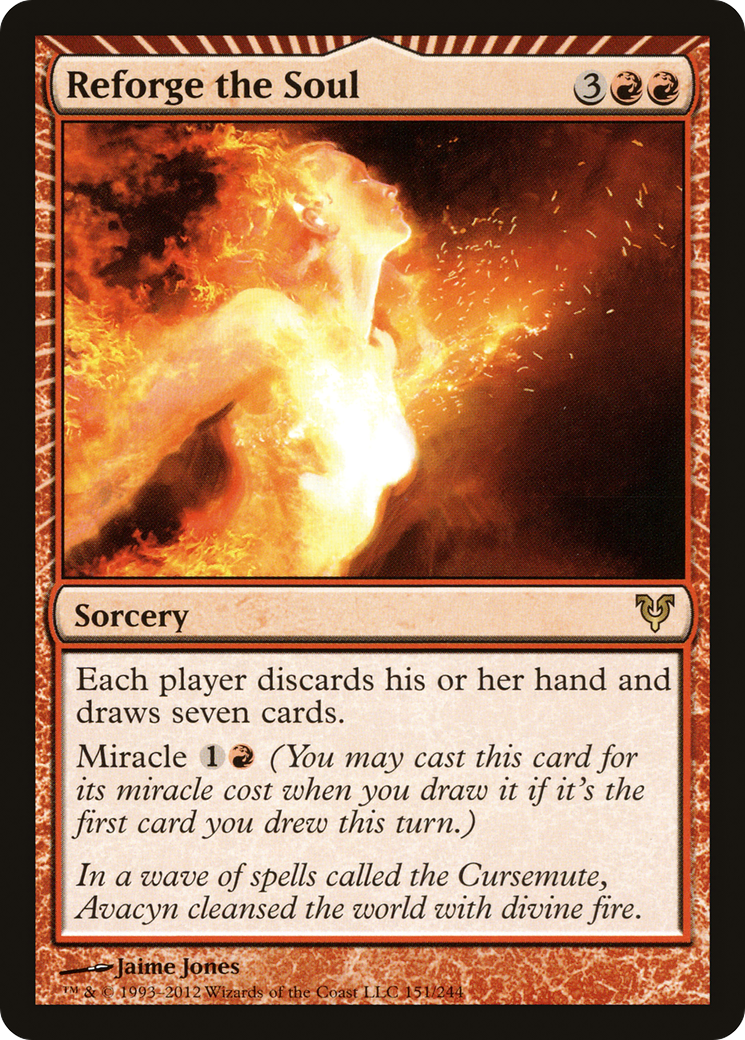 Image of Reforge the Soul (AVR-151) - Avacyn Restored: (miracle)