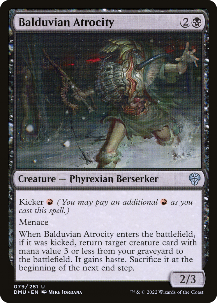 Image of Balduvian Atrocity (DMU-079) - Dominaria United Foil