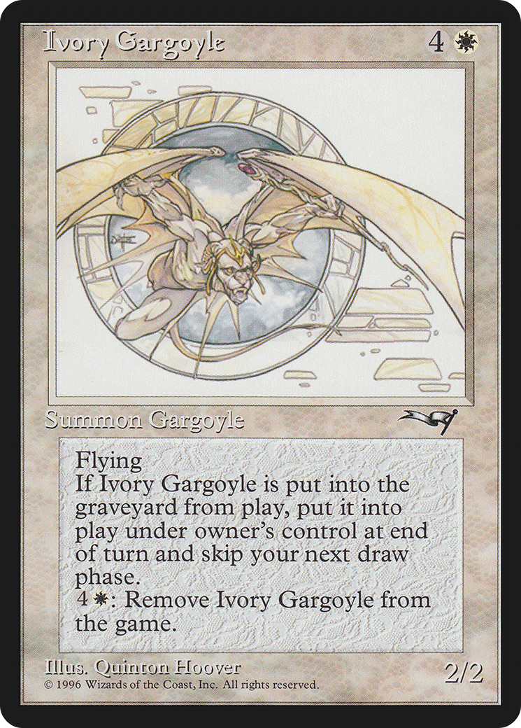 Image of Ivory Gargoyle (ALL-) - Alliances