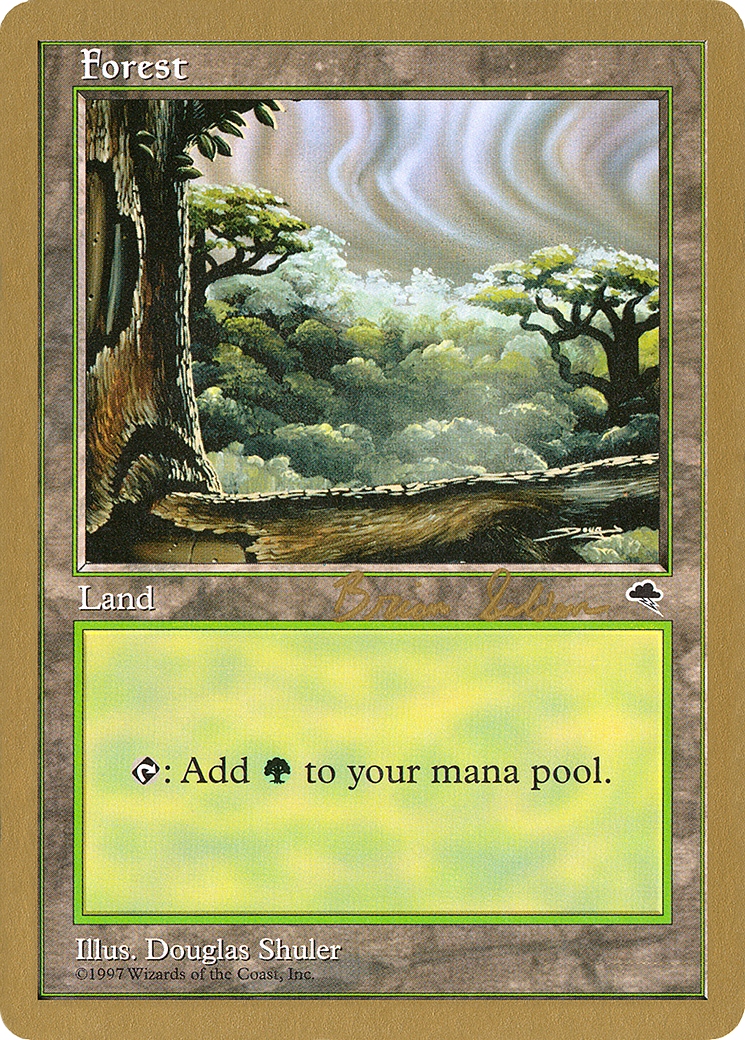 Image of Forest (Cloudy) - 1998 Brian Selden (TMP) (WCD-) - World Championship Decks 1998