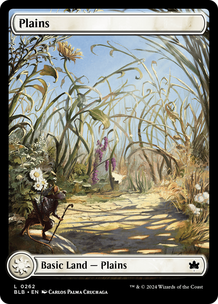 Image of Plains (0262) (BLB-262) - Bloomburrow Foil