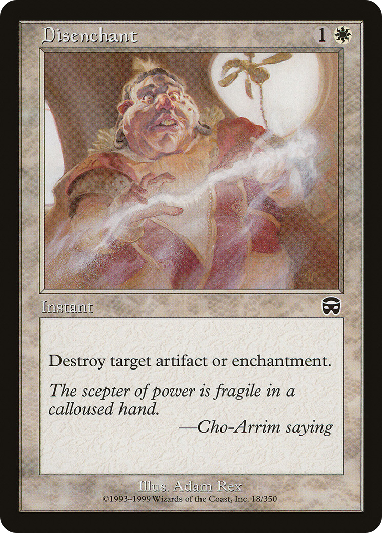 Image of Disenchant (MMQ-018) - Mercadian Masques Foil