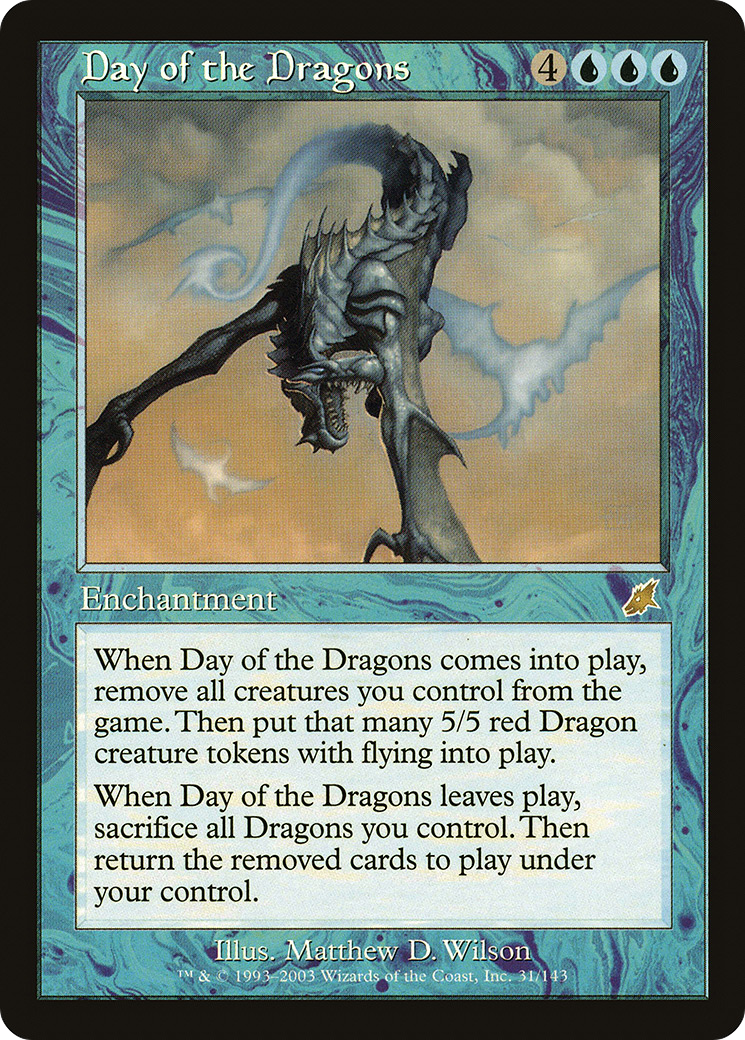 Image of Day of the Dragons (SCG-031) - Scourge Foil