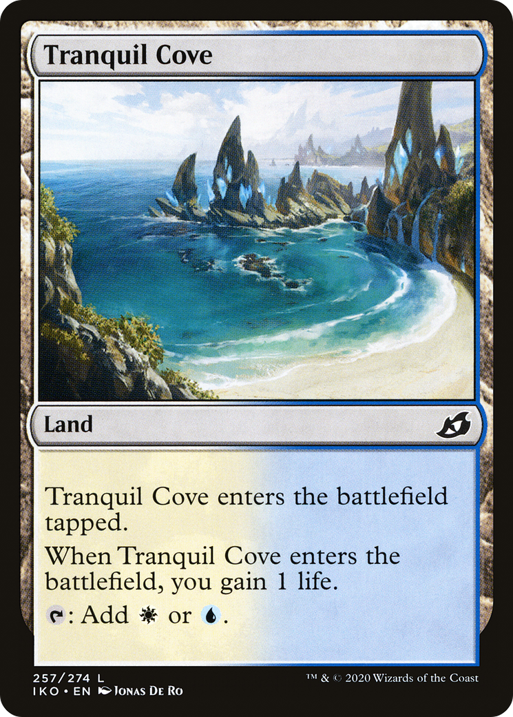 Image of Tranquil Cove (IKO-257) - Ikoria: Lair of Behemoths Foil