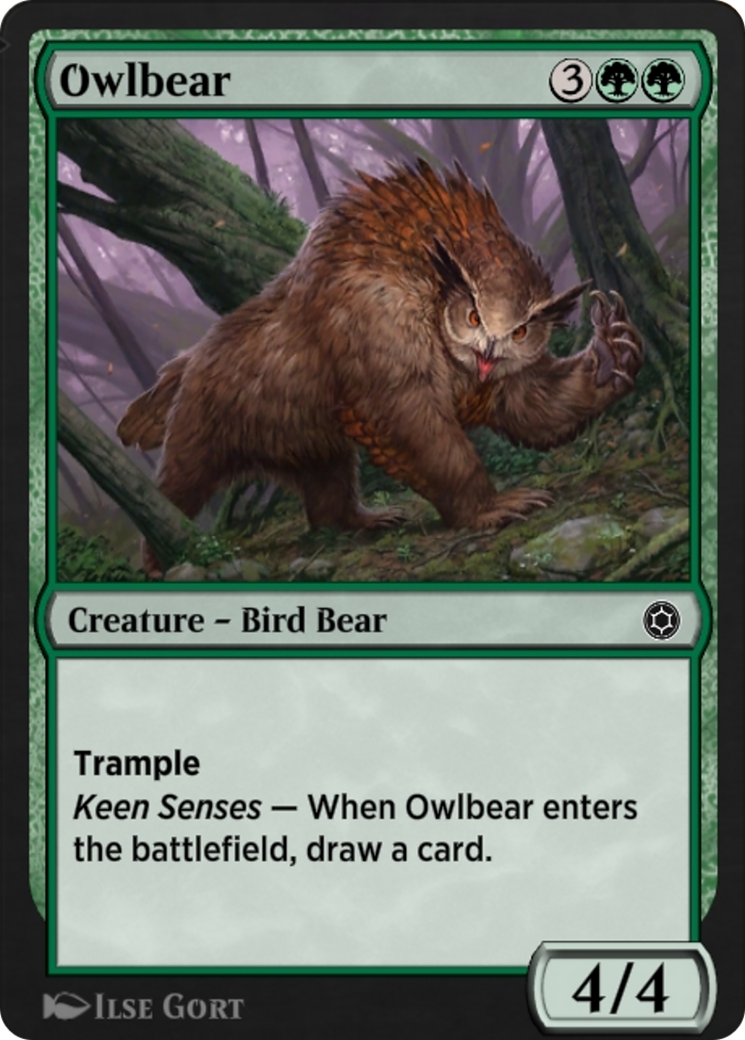 Image of Owlbear (HBG-218) - Alchemy Horizons: Baldur's Gate