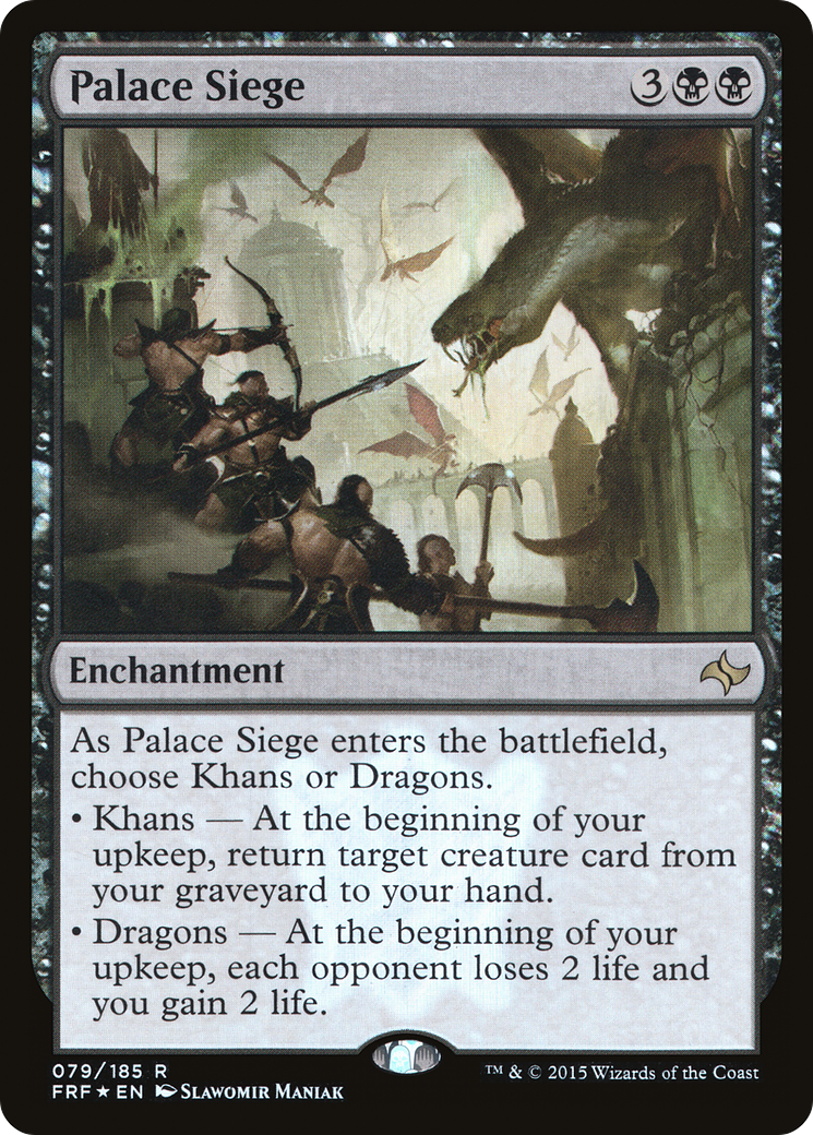Image of Palace Siege (FRF-79★) - Fate Reforged Foil