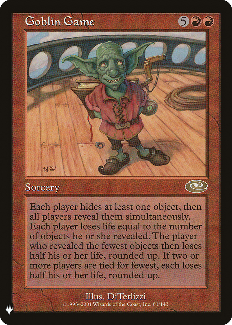 Image of Goblin Game (LIST-61/143) - The List