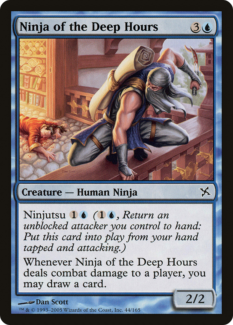 Image of Ninja of the Deep Hours (BOK-044) - Betrayers of Kamigawa