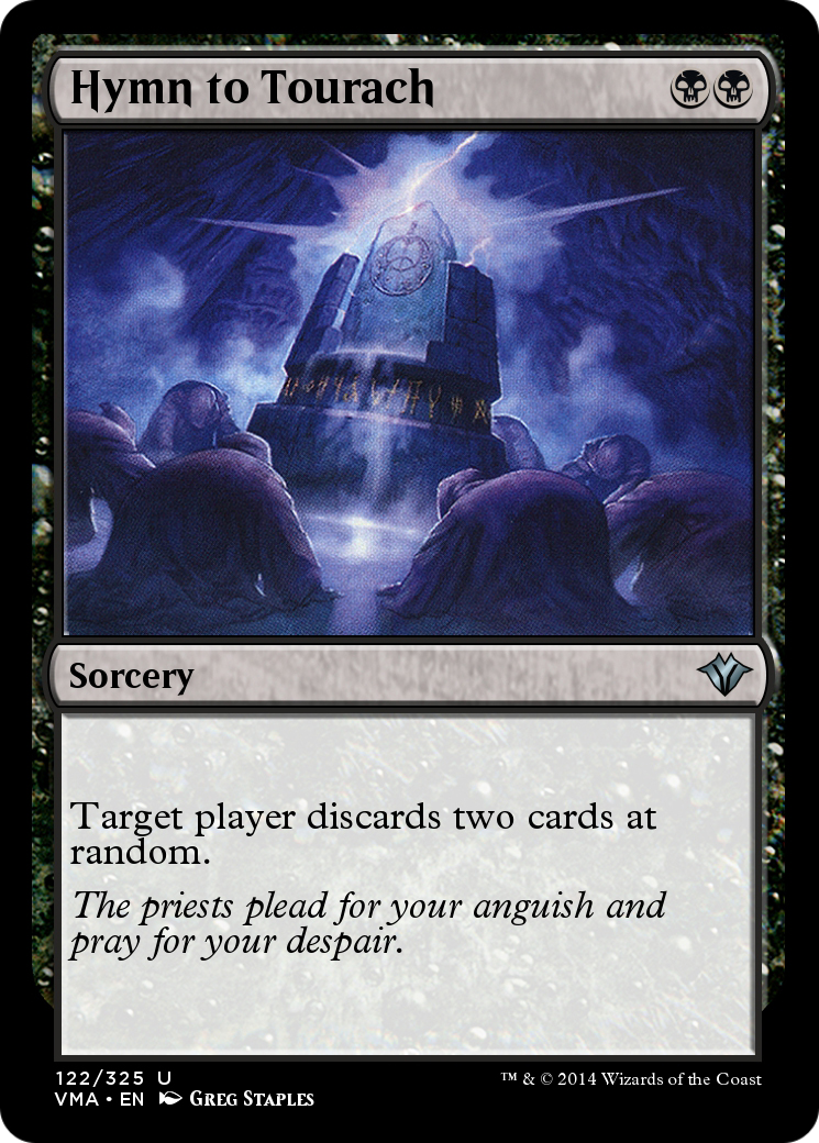 Image of Hymn to Tourach (VMA-122) - Vintage Masters Foil