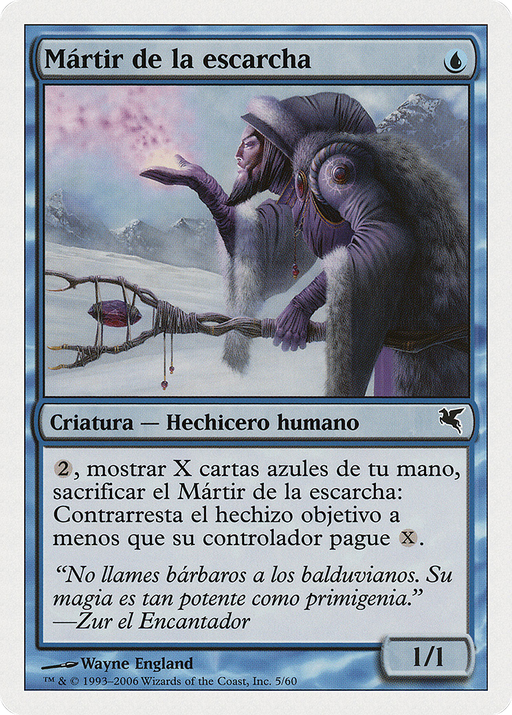 Image of Martyr of Frost (Italian) - 
