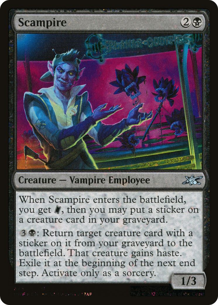 Image of Scampire (Galaxy Foil) (UNF-375) - Unfinity Foil
