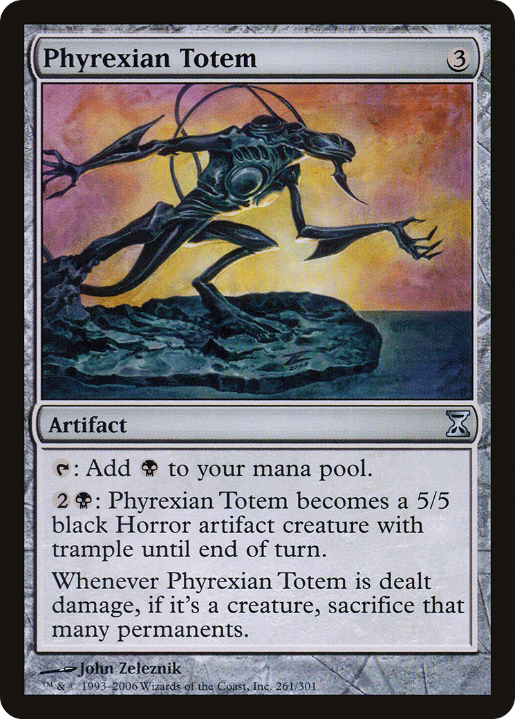 Image of Phyrexian Totem (TSP-261) - Time Spiral