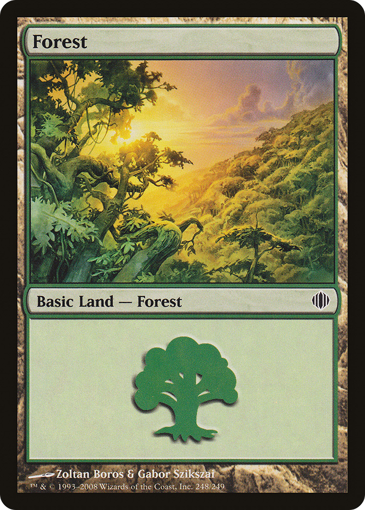 Image of Forest (248) (ALA-248) - Shards of Alara Foil