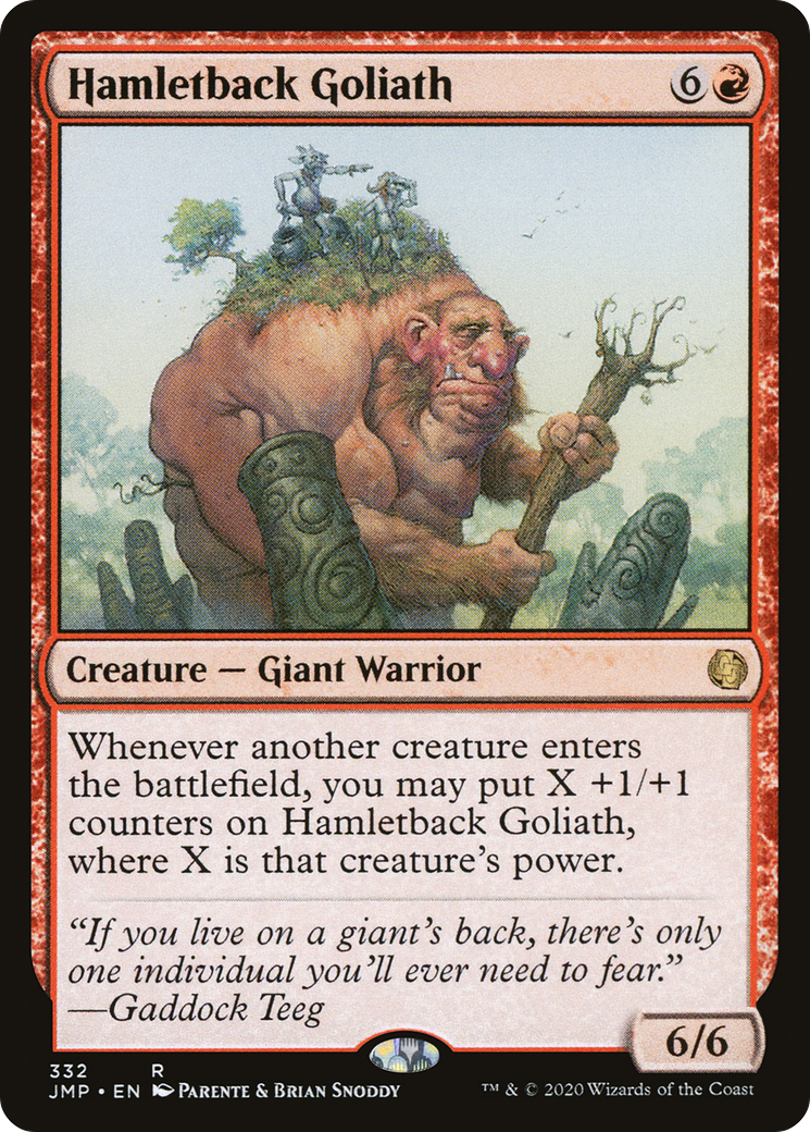 Image of Hamletback Goliath (JMP-332) - Jumpstart