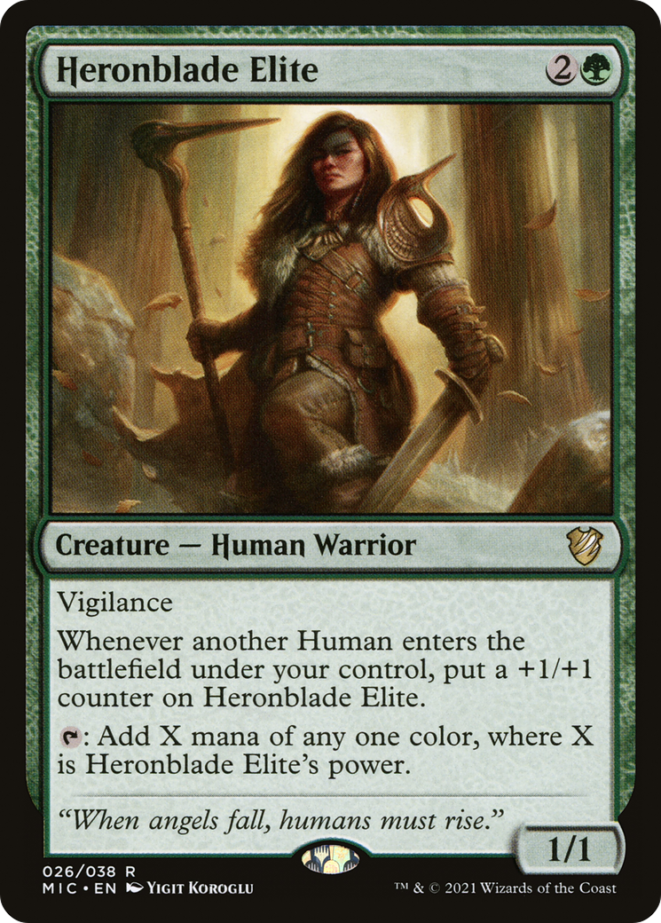Image of Heronblade Elite (MIC-026) - Midnight Hunt Commander