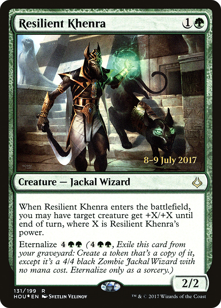 Image of Resilient Khenra (PRE-131) - Hour of Devastation Promos Foil