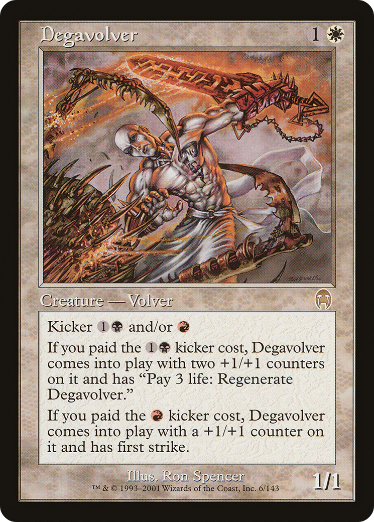 Image of Degavolver (APC-006) - Apocalypse Foil