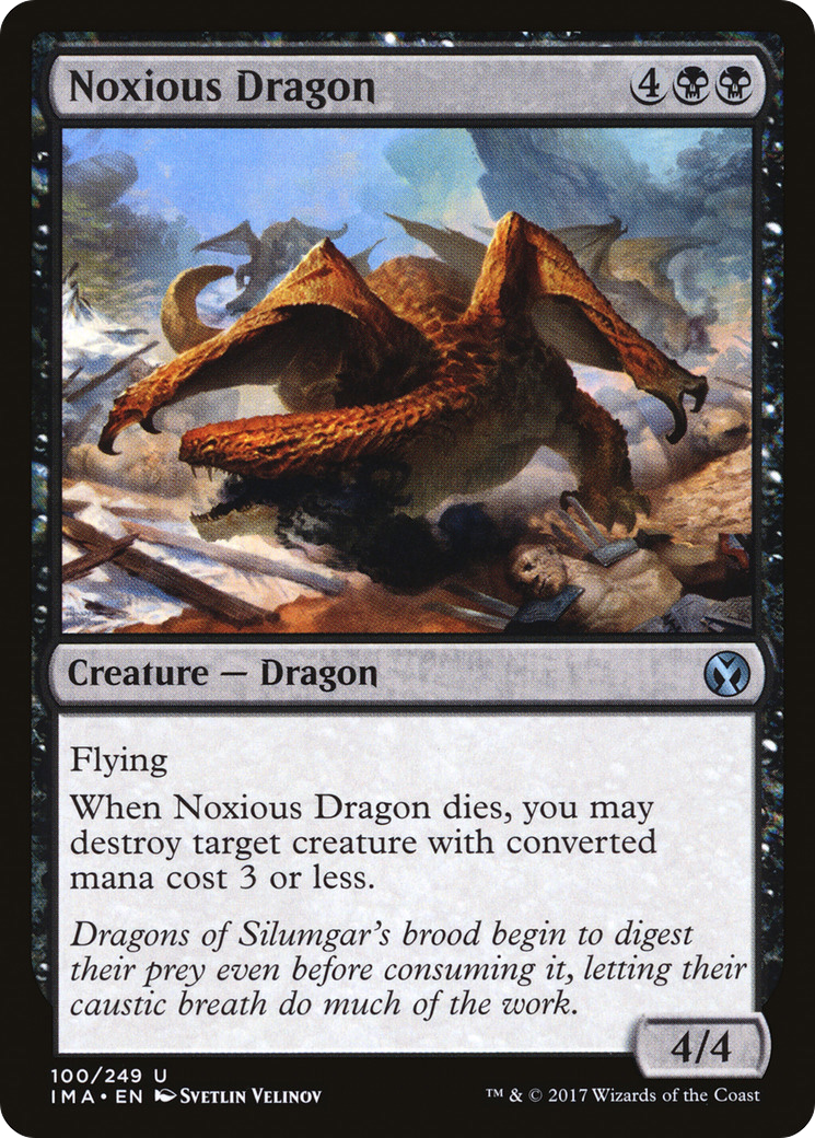 Image of Noxious Dragon (IMA-100) - Iconic Masters Foil