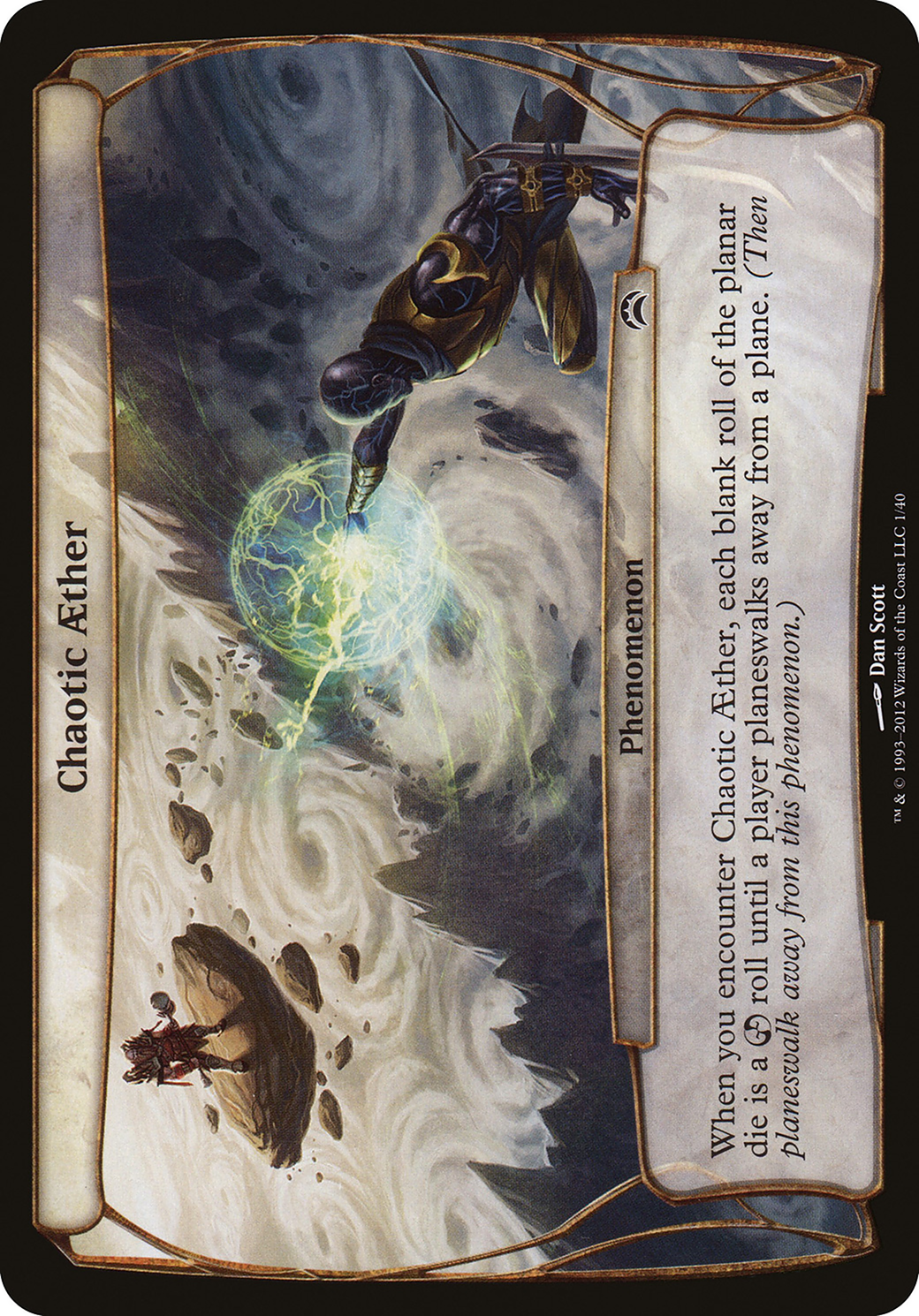 Image of Chaotic Aether (Planechase 2012) (OVER-001) - Planechase 2012 Planes