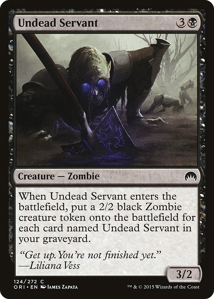 Image of Undead Servant (ORI-124) - Magic Origins