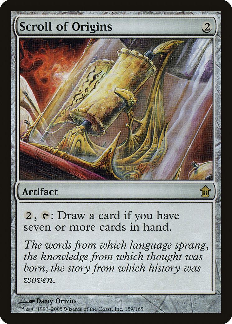 Image of Scroll of Origins (SOK-159) - Saviors of Kamigawa