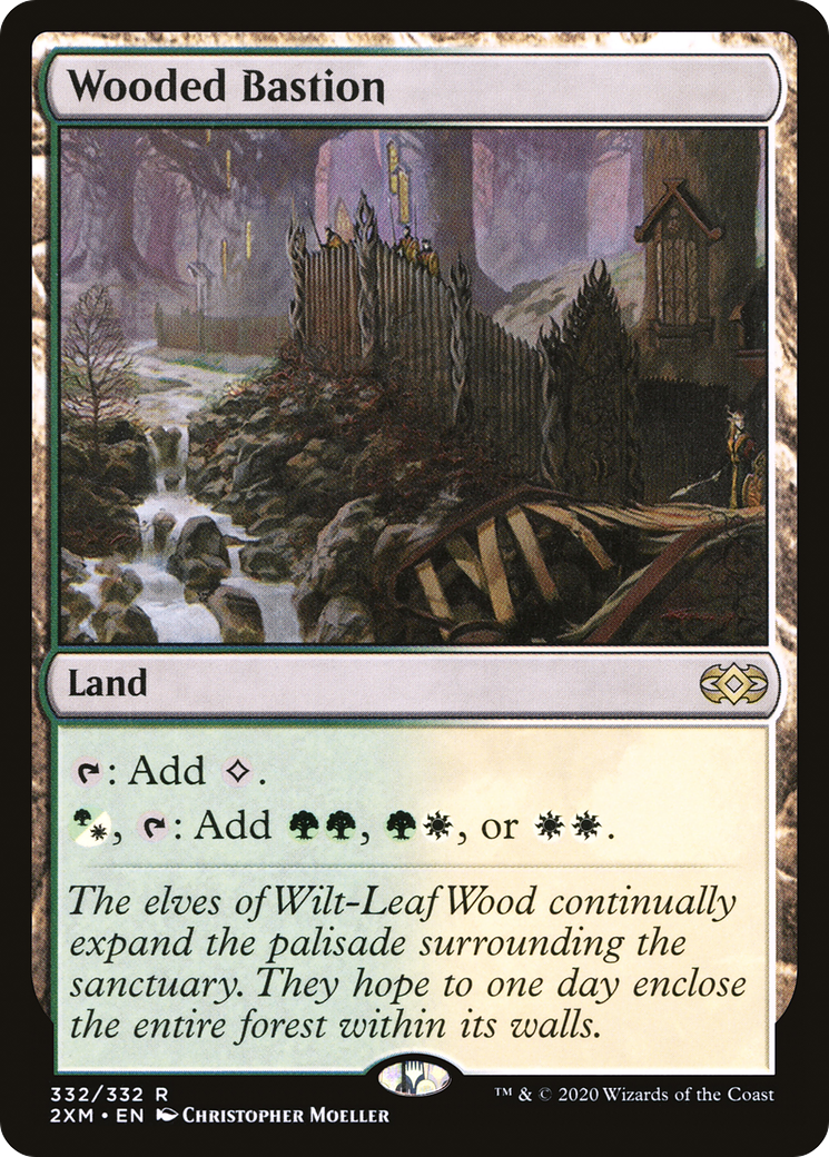 Image of Wooded Bastion (2XM-332) - Double Masters