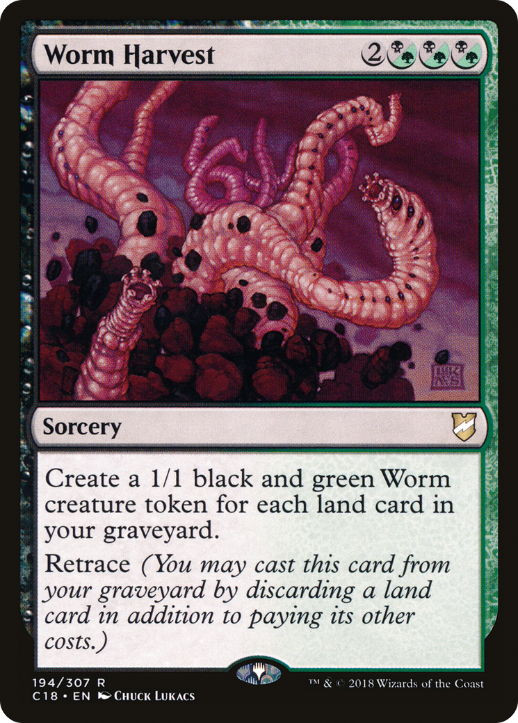 Image of Worm Harvest (C18-194) - Commander 2018