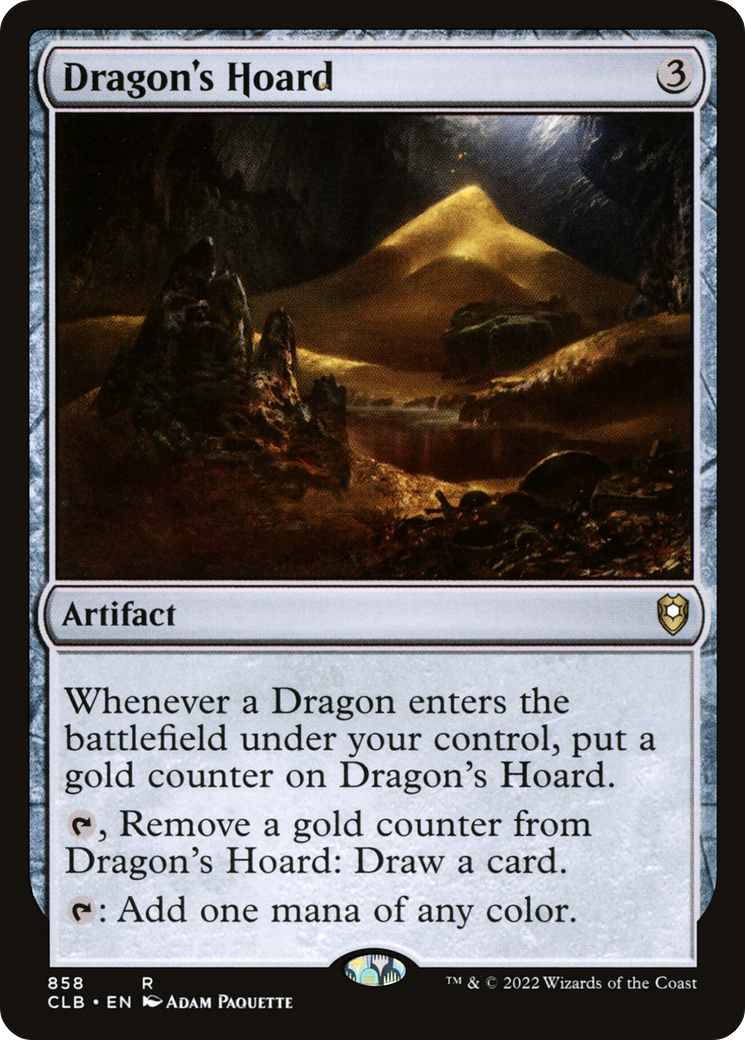 Image of Dragon's Hoard (CLB-858) - Commander Legends: Battle for Baldur's Gate