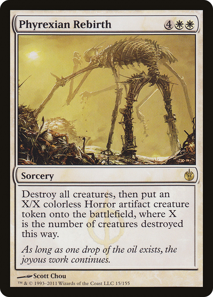 Image of Phyrexian Rebirth (MBS-015) - Mirrodin Besieged