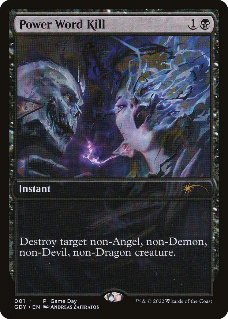 Image of Power Word Kill (GAME-001) - Game Day Promos