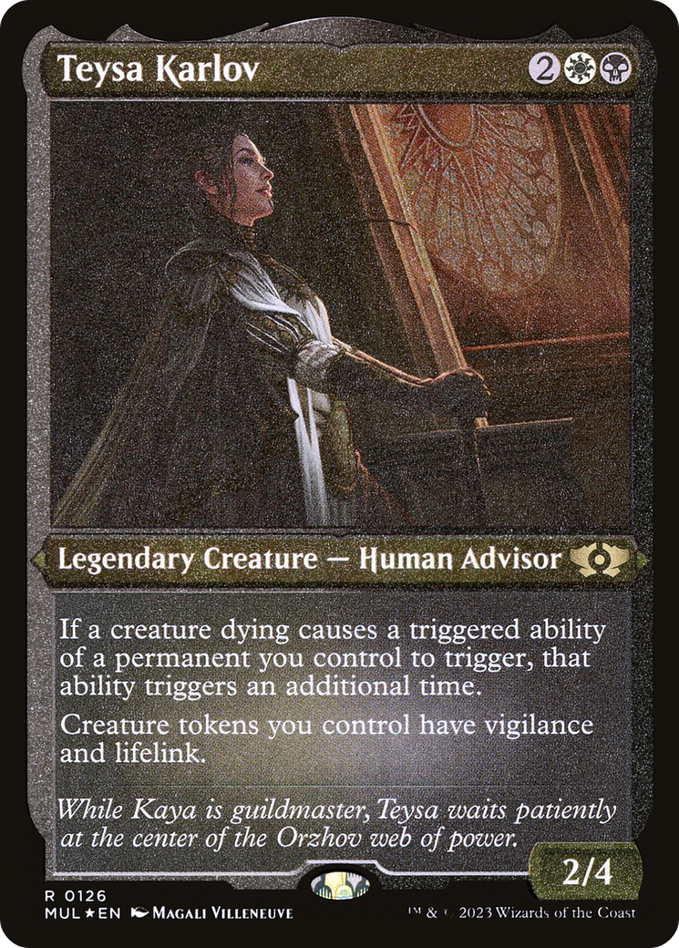 Image of Teysa Karlov (Foil Etched) (MUL-126) - Multiverse Legends Foil