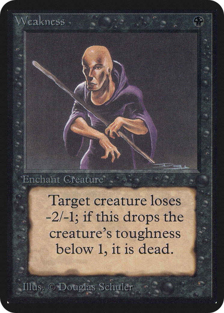 Image of Weakness (LEA-) - Limited Edition Alpha