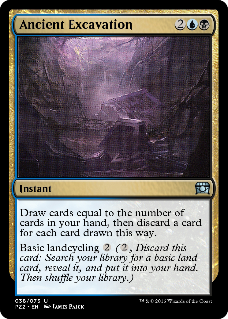 Image of Ancient Excavation (PZ2-038) - Treasure Chest Foil