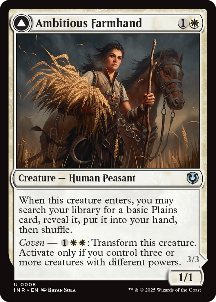 Image of Ambitious Farmhand (INR-008) - Innistrad Remastered