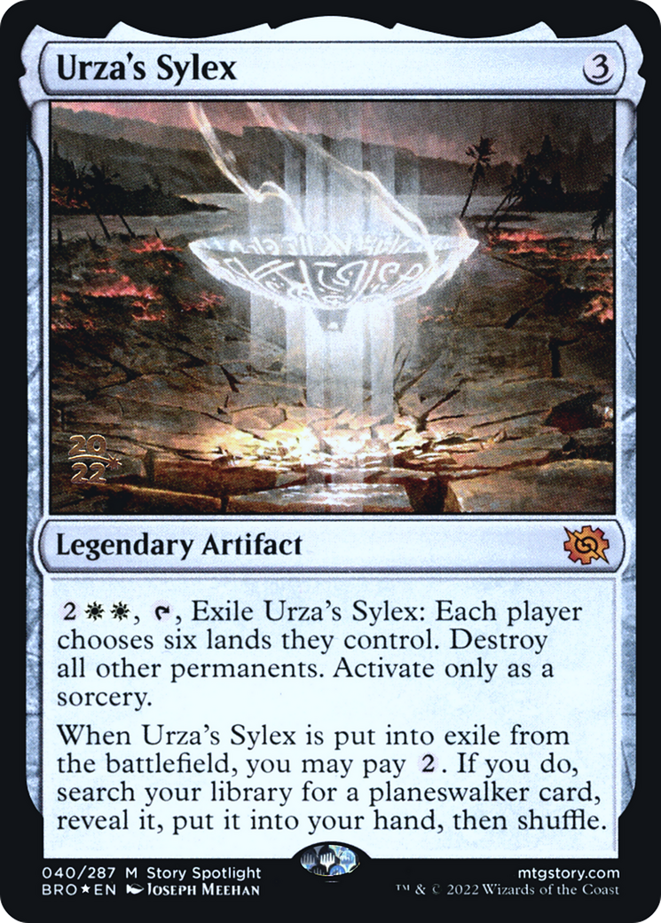 Image of Urza's Sylex (PRE-40S) - The Brothers' War Promos Foil