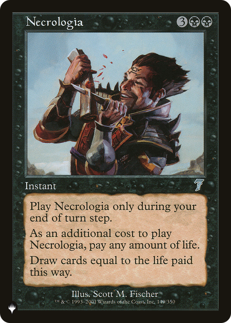 Image of Necrologia (LIST-7ED-149) - The List