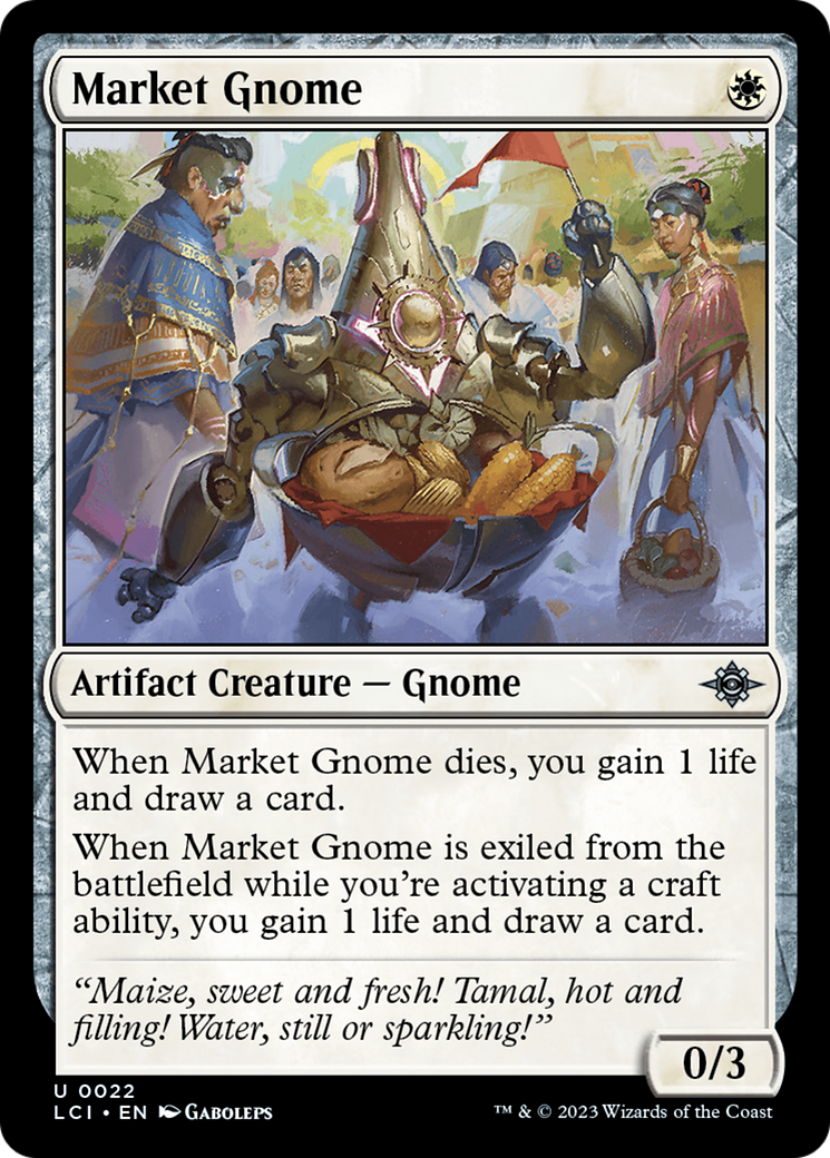 Image of Market Gnome (LCI-022) - The Lost Caverns of Ixalan
