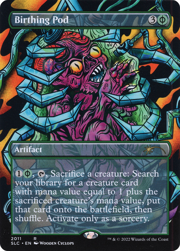Image of Birthing Pod (SLC-2011) - Secret Lair 30th Anniversary Countdown Kit (Borderless)
