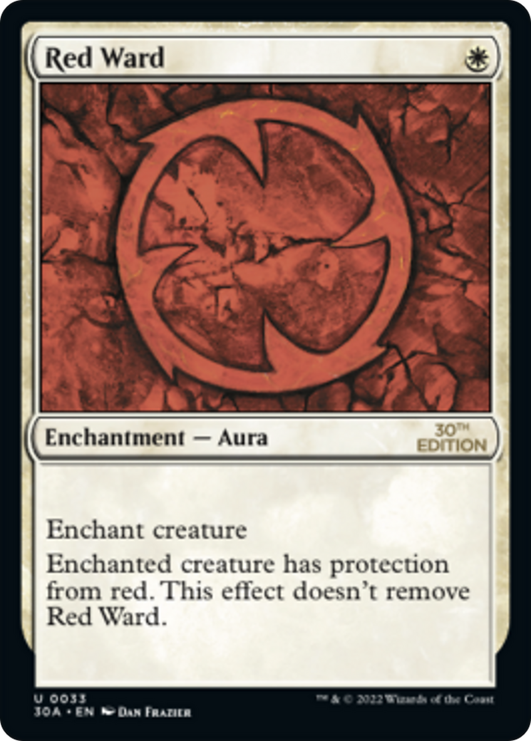 Image of Red Ward (30A-033) - 30th Anniversary Edition