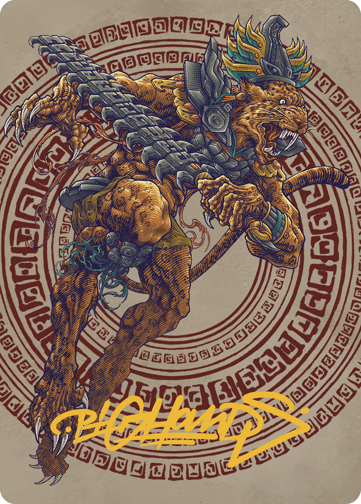 Image of Sovereign Okinec Ahau // Sovereign Okinec Ahau (ALCI-053) - The Lost Caverns of Ixalan Art Series (Borderless)