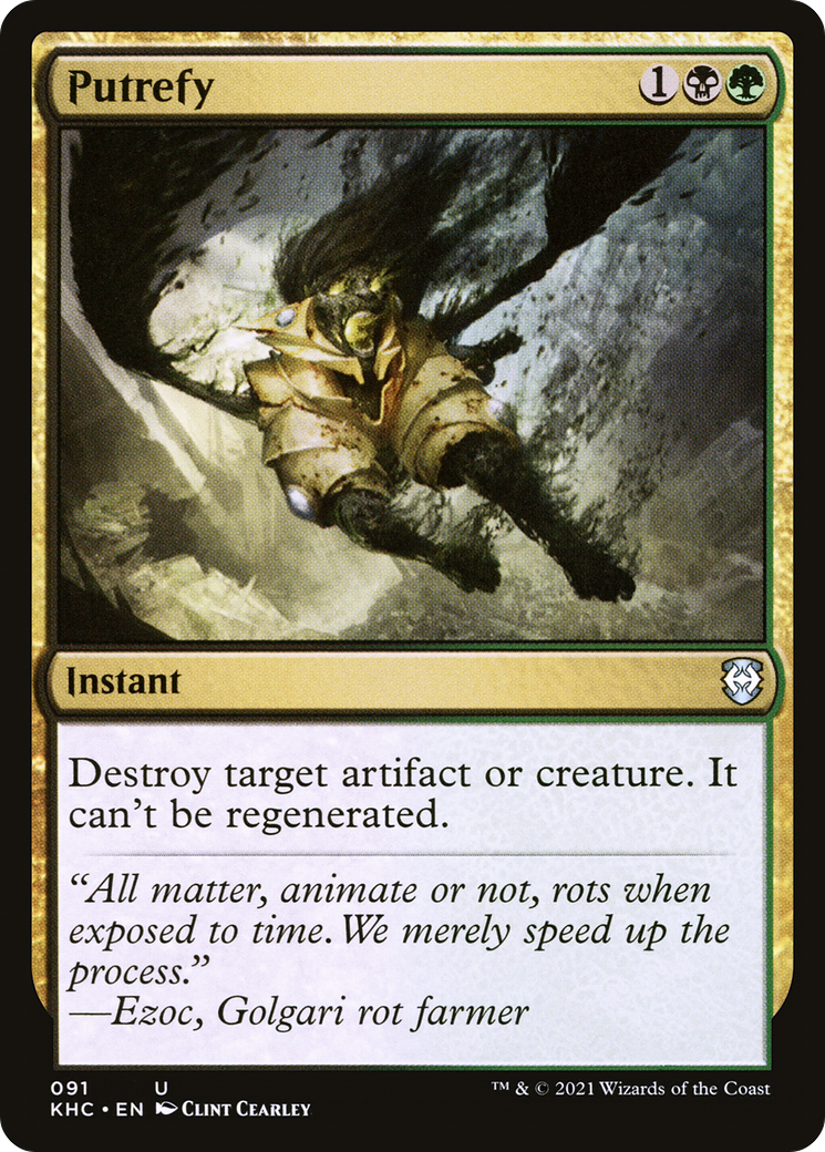 Image of Putrefy (KHC-091) - Kaldheim Commander