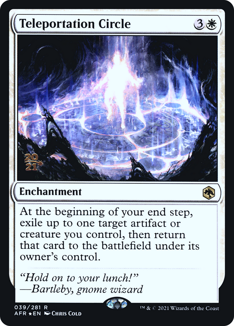 Image of Teleportation Circle (PRE-039) - Adventures in the Forgotten Realms Promos Foil