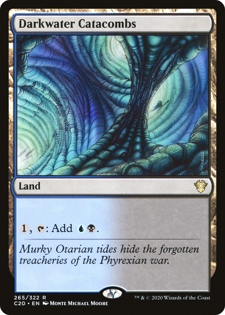 Image of Darkwater Catacombs (C20-265) - Commander 2020