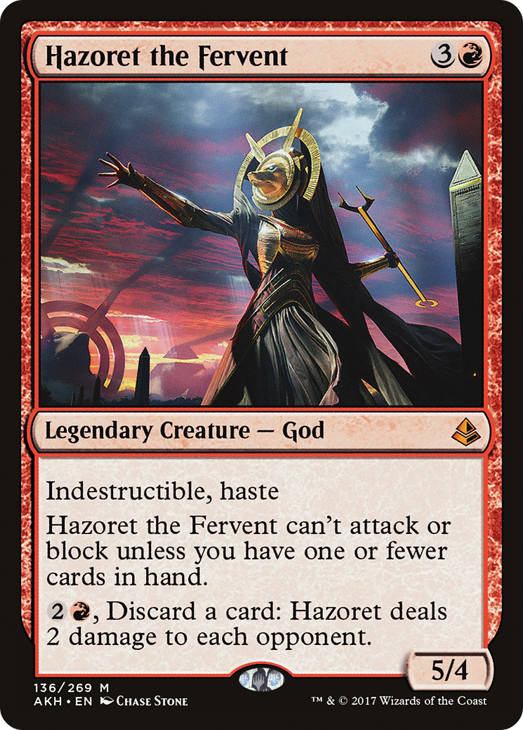 Image of Hazoret the Fervent (AKH-136) - Amonkhet
