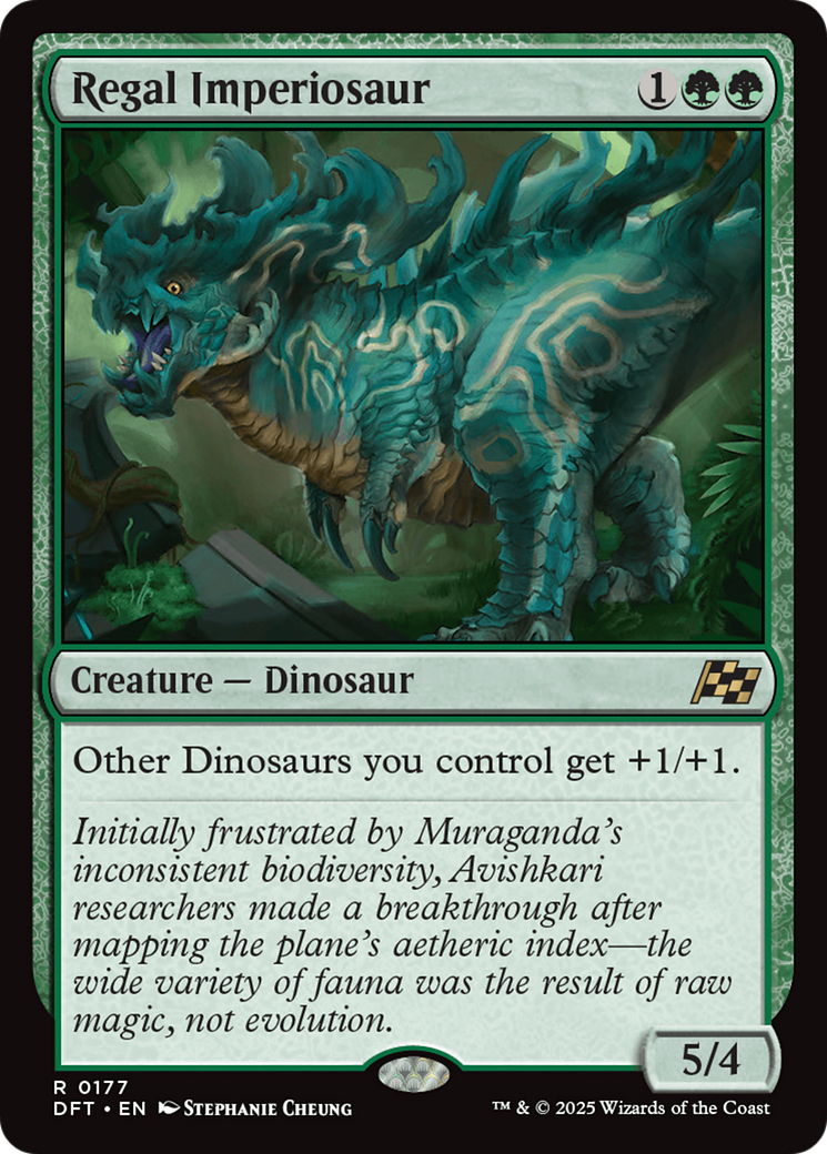 Image of Regal Imperiosaur (DFT-177) - Aetherdrift