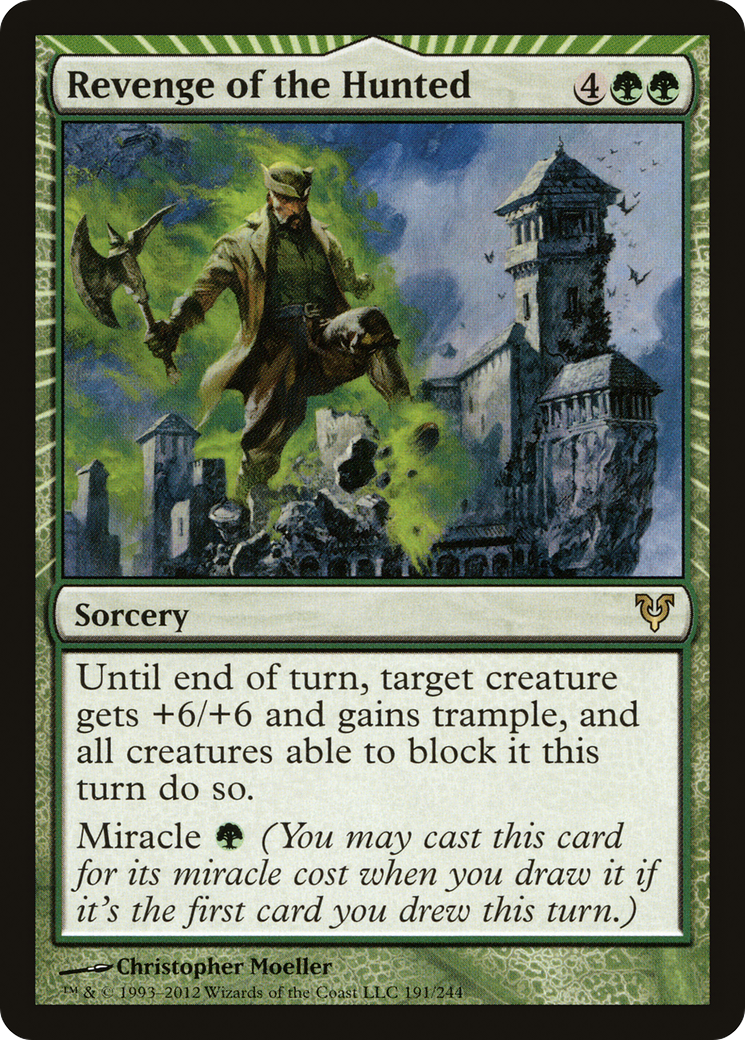 Image of Revenge of the Hunted (AVR-191) - Avacyn Restored: (miracle)