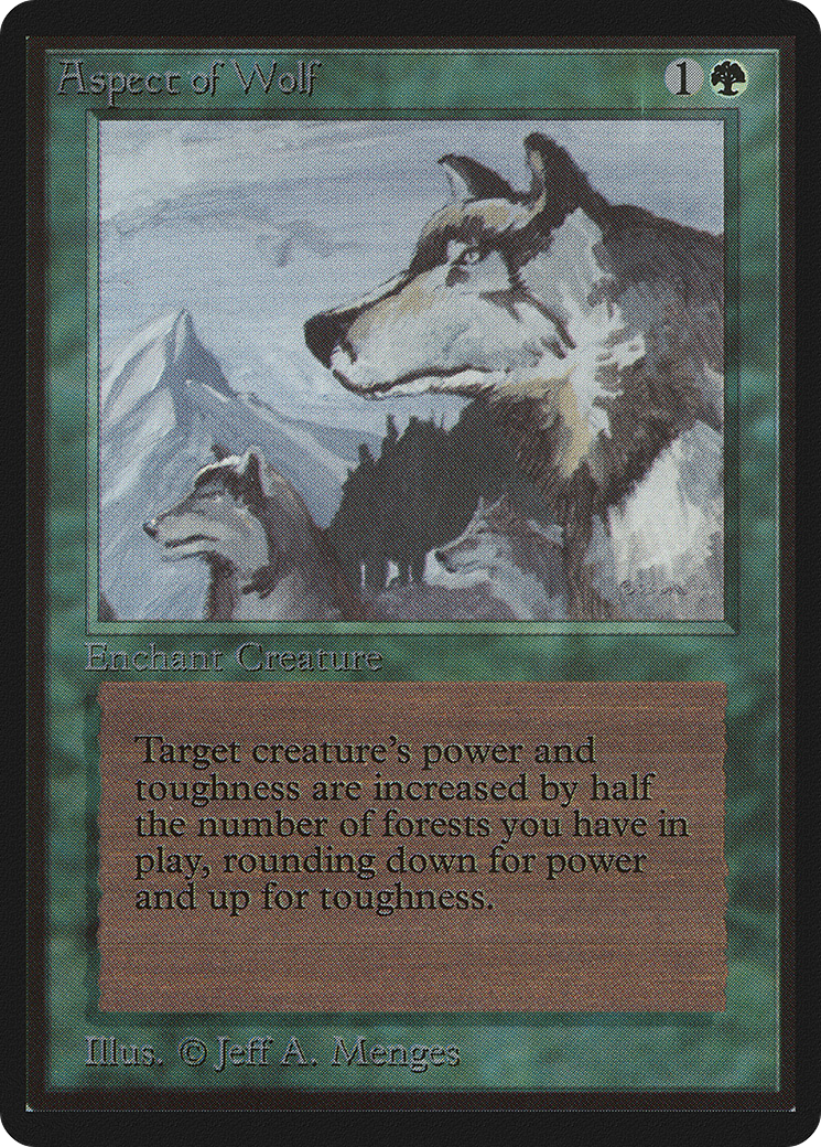 Image of Aspect of Wolf (LEB-) - Limited Edition Beta