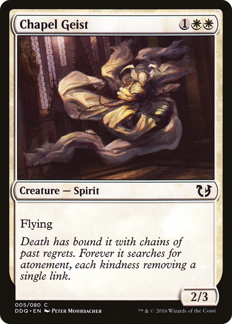 Image of Chapel Geist (DDQ-005) - Duel Decks: Blessed vs. Cursed