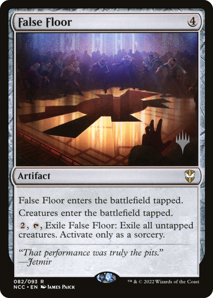 Image of False Floor (PPSNC-082) - New Capenna Commander Promos Foil