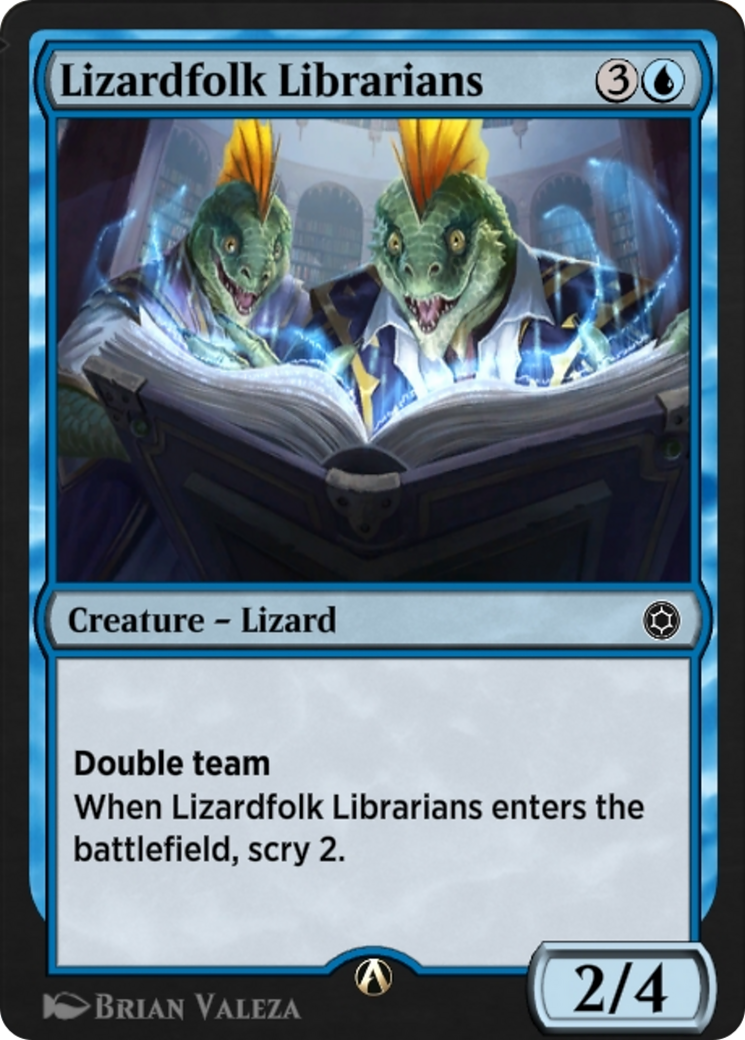 Image of Lizardfolk Librarians (HBG-035) - Alchemy Horizons: Baldur's Gate